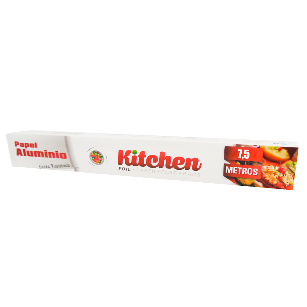 Kitchen Aluminio 7.5 mts Estuche (50 unid)