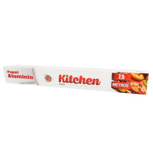 Kitchen Aluminio 7.5 mts Estuche (50 unid)