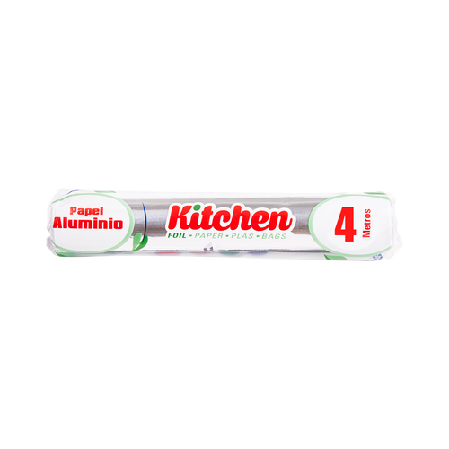 Kitchen Aluminio 4 mts Pliego (50 unid)