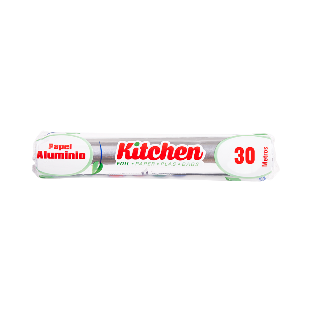 Kitchen Aluminio 30 mt Pliego (40 unid)