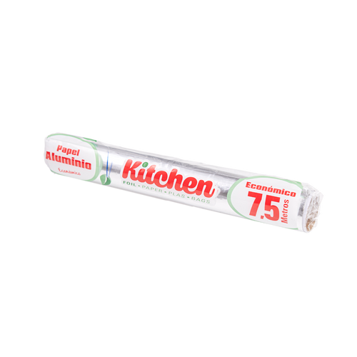 Kitchen Aluminio 7.5 mts Pliego (50 unid)
